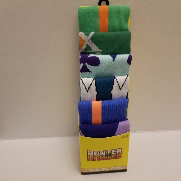 Hunter X Crew Socks - 6 pack - Picture 1 of 7